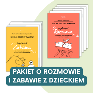 Pakiet o rozmowie i zabawie jedzeniem z dzieckiem